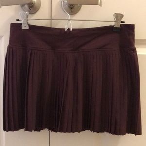 Lululemon pleat to street skirt.